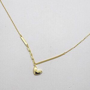 Brand New Sterling Silver 925 Love Heart Necklace